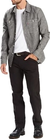 Levi's 505 Regular Utility Workwear Jeans black canvas (Herren)