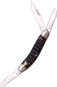 Cold Steel Gentleman's Stockman Taschenmesser jigged bone