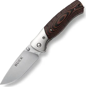 Buck 835 Small Selkirk Taschenmesser brown/black micarta