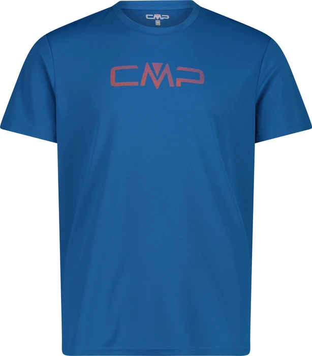 CMP Rundausschnitt Logo Funktionsshirt kurzarm pacific (Herren)