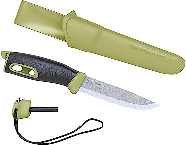Morakniv Companion Spark Messer grün