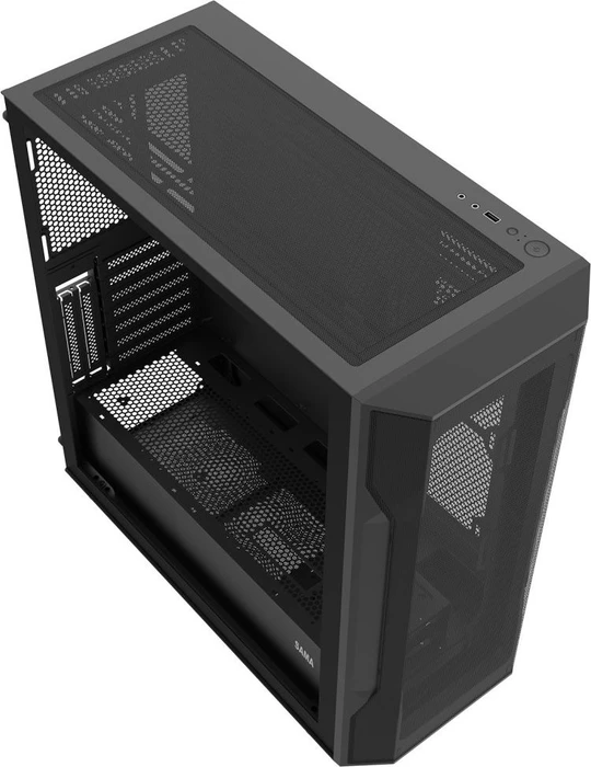 SAMA S40E, schwarz, Glasfenster