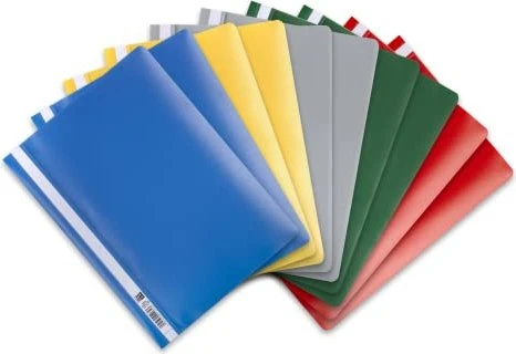 Oxford Schnellhefter PP, A4, farbig sortiert, 10er-Pack