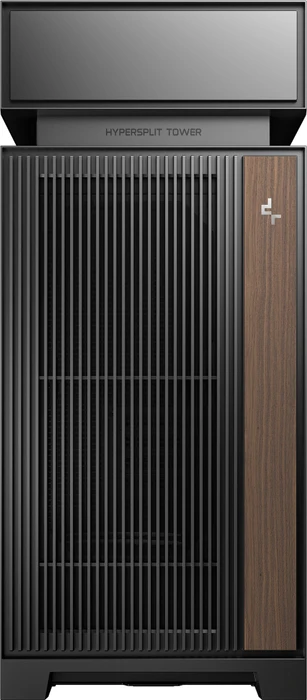DeepCool CL6600, schwarz/braun, Glasfenster