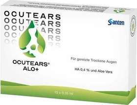 Santen Ocutears Alo+ Augentropfen Einzeldosispipetten, 5.25ml (15x 0.35ml)