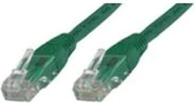 MicroConnect Patchkabel, Cat5e, U/UTP, RJ-45/RJ-45, 10m, grün