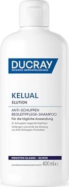 Pierre Fabre Ducray Kelual Elution Anti-Schuppen Begleitpflege-Shampoo, 400ml