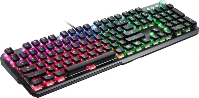 MSI Vigor GK71 Sonic, LEDs RGB, Gunmetal, MSI Sonic RED, USB, US