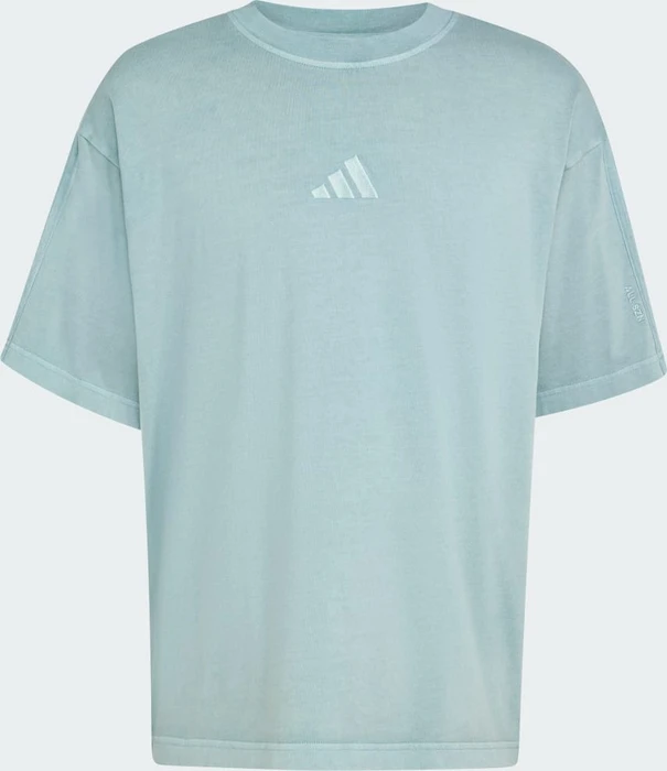 adidas ALL SZN Washed T-Shirt kurzarm wonder sage (Herren)