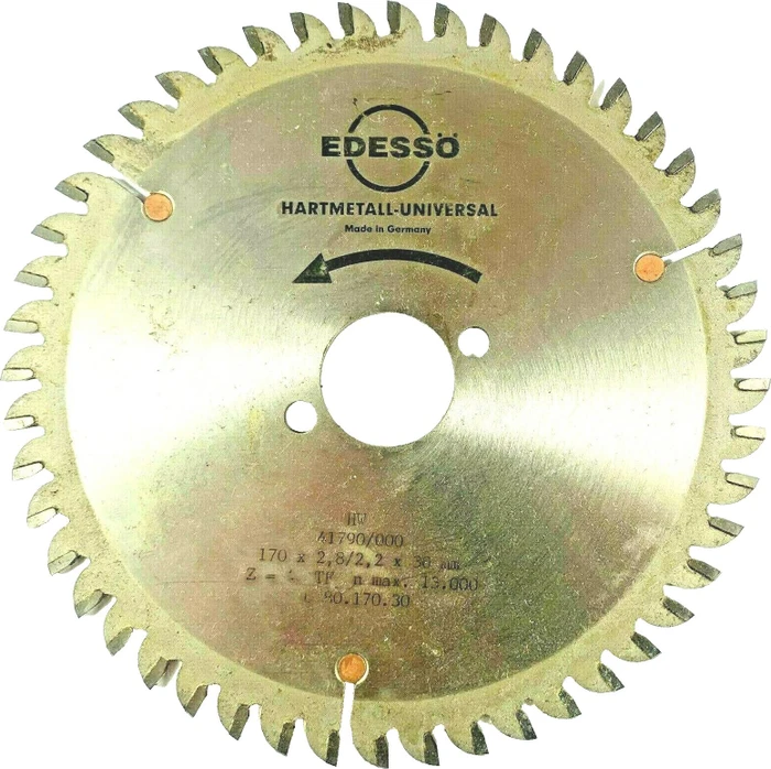 Edessö Type 180 Kreissägeblatt 48Z, 170x2.2x30mm, 1 Stück
