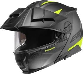 Schuberth E2 Defender matt schwarz/gelb