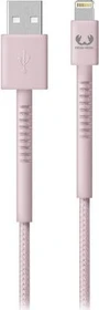 Fresh 'n Rebel USB-A to Lightning Cable 2.0m Smokey Pink