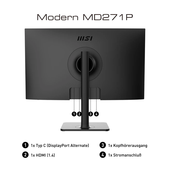 MSI Modern MD271P, 27"