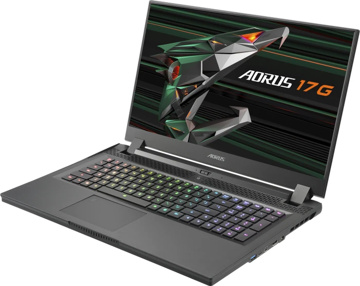 GIGABYTE AORUS 17G, Core i7-11800H, 32GB RAM, 512GB SSD, GeForce RTX 3080, DE