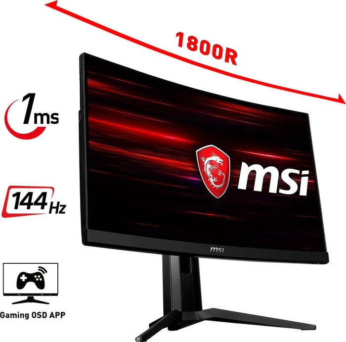 MSI Optix MAG241CR, 3 Jahre Garantie, 23.6"
