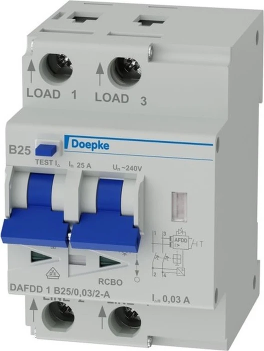 Doepke Fehlerlichtbogen-Schutzeinrichtungen DAFDD 1 B25/0,03/2-A