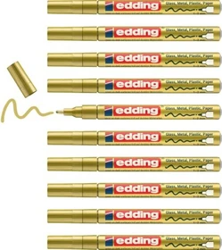 edding 751 Glanzlackmarker gold, 10er-Pack