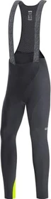 Gore Wear C3 Thermo Fahrradhose lang black/neon yellow (Herren)