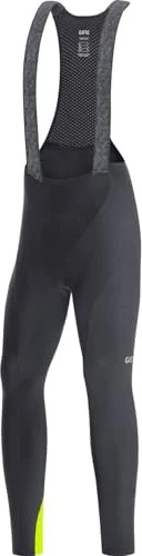 Gore Wear C3 Thermo Fahrradhose lang black/neon yellow (Herren)