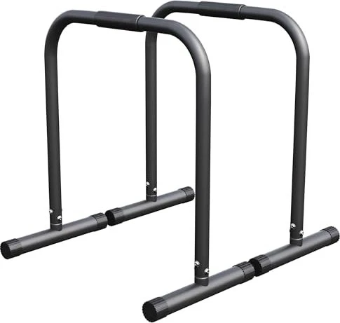 Gorilla Sports Push-Up Stand Bar Parallettes Liegestützgriffe schwarz