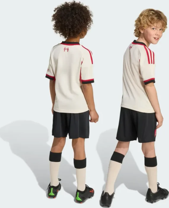 adidas Liverpool FC 2025/2026 Auswärtsausrüstung (Junior)