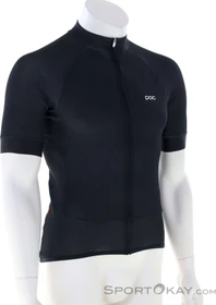 POC Essential Road Logo Trikot kurzarm uranium black/hydrogen white (Herren)