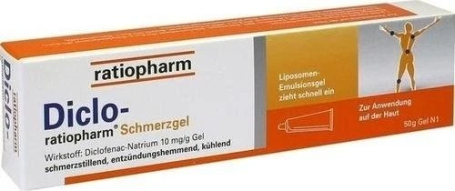 Diclo ratiopharm Schmerzgel - bei Schmerzen, 50 g