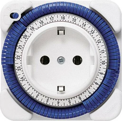 Theben timer 26 analoge Tageszeitschaltuhr, IP20, grau