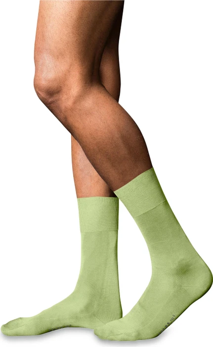 Falke No. 9 Pure Fil d'Écosse Socken lemon (Herren)
