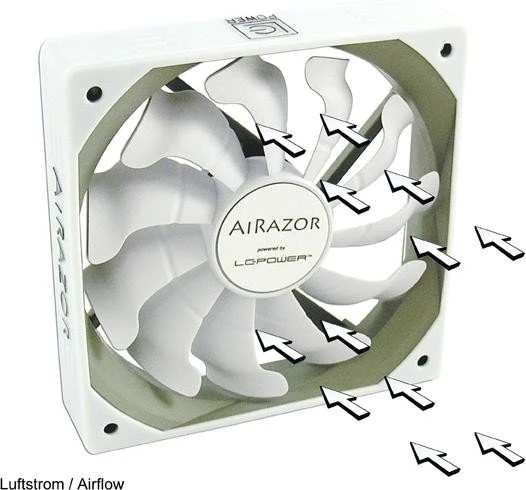 LC-Power AiRazor LC-CF-120-PRO-WHITE, 120mm