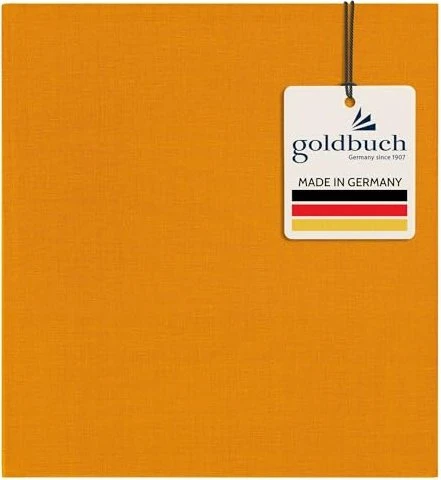 Goldbuch Fotoalbum netto gelb Summertim Fotoalbum