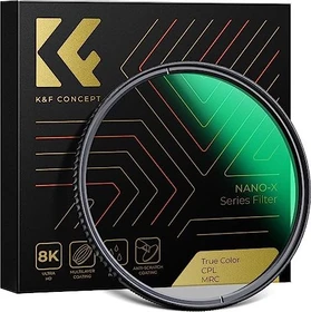 K&F Concept Nano-X CPL True Color Filter 62mm