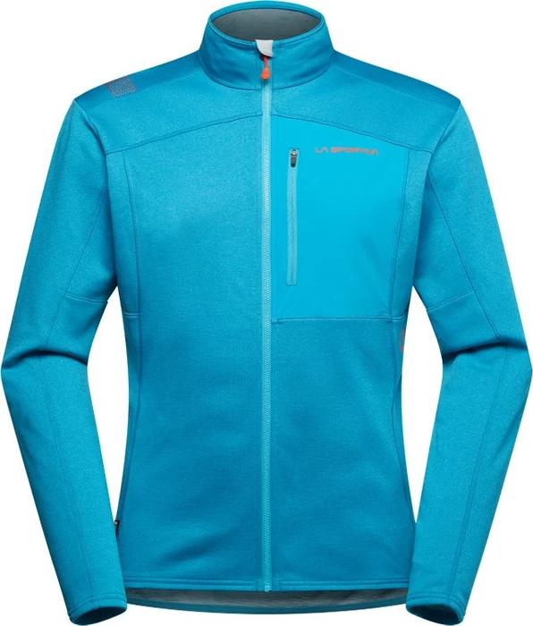 La Sportiva Elements Jacke tropic blue/cherry tomato (Herren)