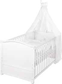roba Fox & Bunny Kinderbett Komplettset weiß