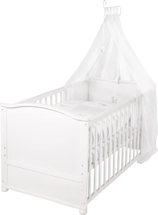roba Fox & Bunny Kinderbett Komplettset weiß