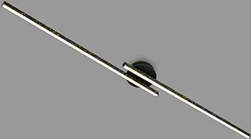 Briloner Rey LED Wand-/Deckenleuchte 24W 135cm schwarz