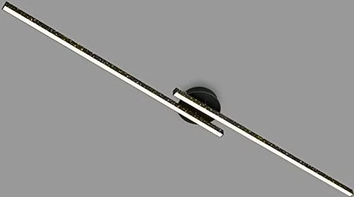 Briloner Rey LED Wand-/Deckenleuchte 24W 135cm schwarz