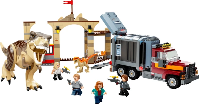 LEGO Jurassic World - T-Rex & Atrociraptor: Dinosaurier-Ausbruch