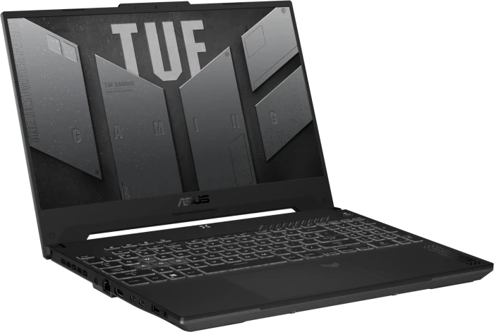 ASUS TUF Gaming F15 (2023) FX507ZI4-LP031, Mecha Gray, Core i7-12700H, 16GB RAM, 512GB SSD, GeForce RTX 4070, DE