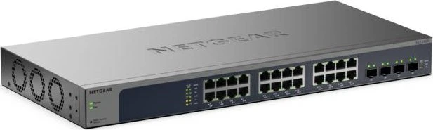 Netgear XS700EM Rackmount 10G Smart Switch, 24x RJ-45, 4x SFP+