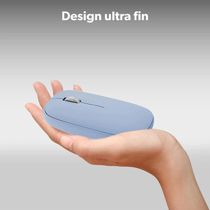 T'nB iClick color DUAL CONNECT Mouse blau, USB/Bluetooth