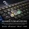 Corsair Vanguard Air 99 Wireless, schwarz, LEDs RGB, Corsair OPX Low-Profile, USB/Bluetooth, US Vorschaubild