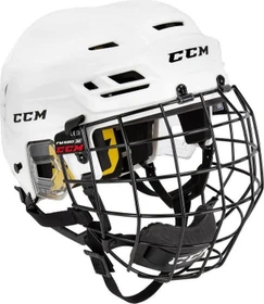 CCM Tacks 210 Combo Senior Helm weiß (Herren)