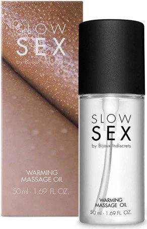 Bijoux Indiscrets Slow Sex Warming Massageöl, 50ml