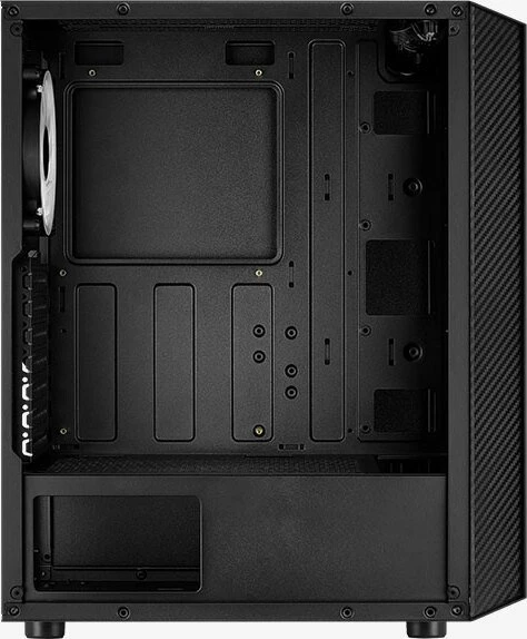 AeroCool Hive FRGB, inkl. 1x Lüfter, Glasfenster