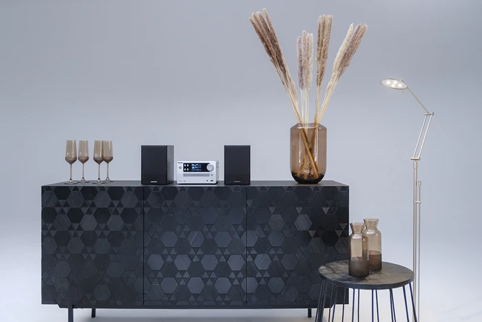 Kenwood M-725DAB silber