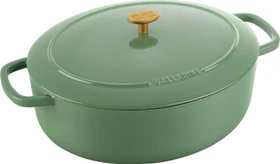 Zwilling Ballarini Bellamonte Cocotte Schmortopf oval 27x39cm grün