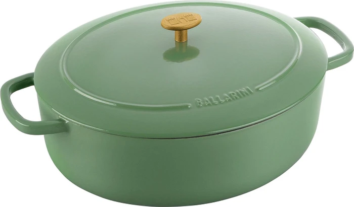 Zwilling Ballarini Bellamonte Cocotte Schmortopf oval 27x39cm grün