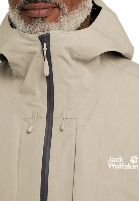 Jack Wolfskin Icecape 3in1 Down Funktionsjacke linen (Herren)
