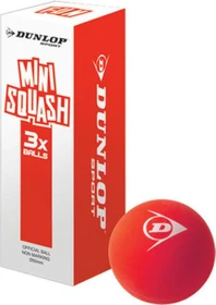 Dunlop Fun Squashbälle, 3 Stück
